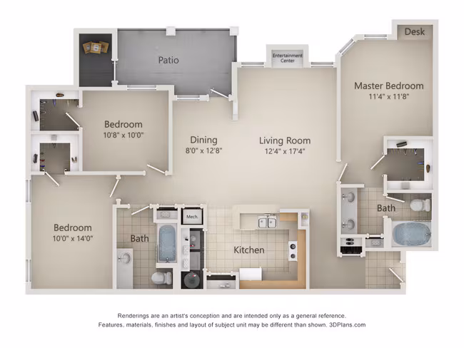 Unit 521 521 floor plan